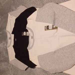 3 New sweatshirts